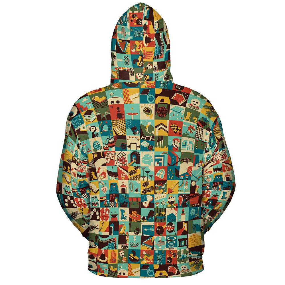 All-over Print Hoodie - RWUZ4FXW -  - 4