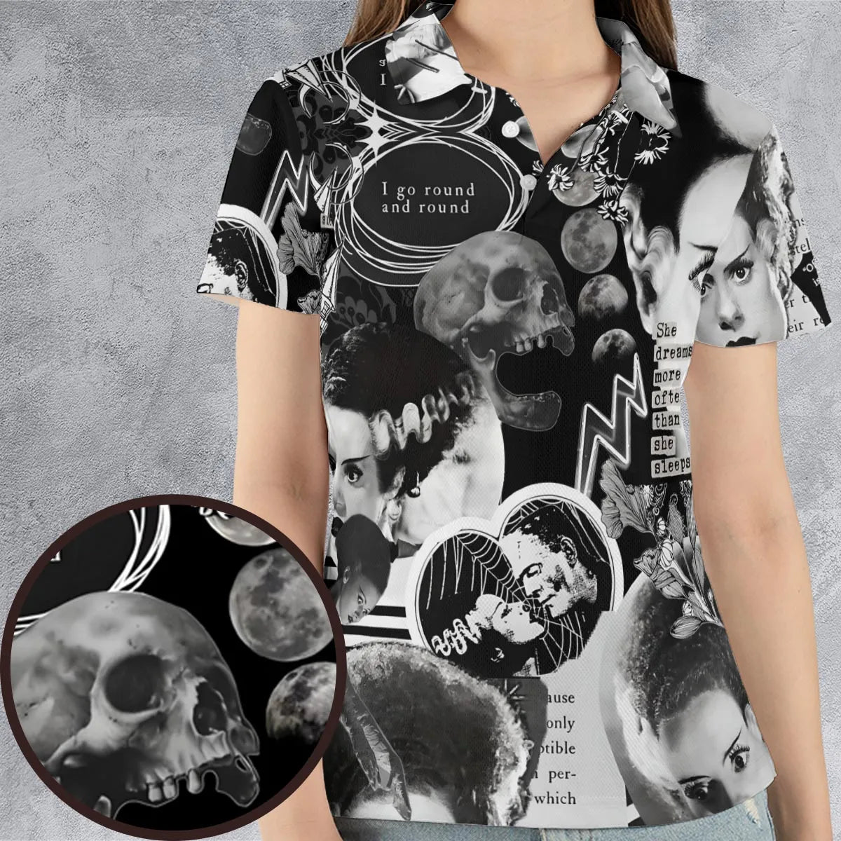 AOP Men/Women Polo Shirt - 278MES9N