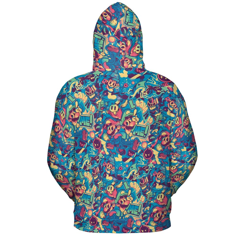 All-over Print Hoodie - 8RZJ9QWL -  - 4