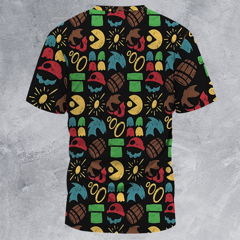 All-Over Print Unisex T-Shirt - 6HP9SFX9 -  - 4