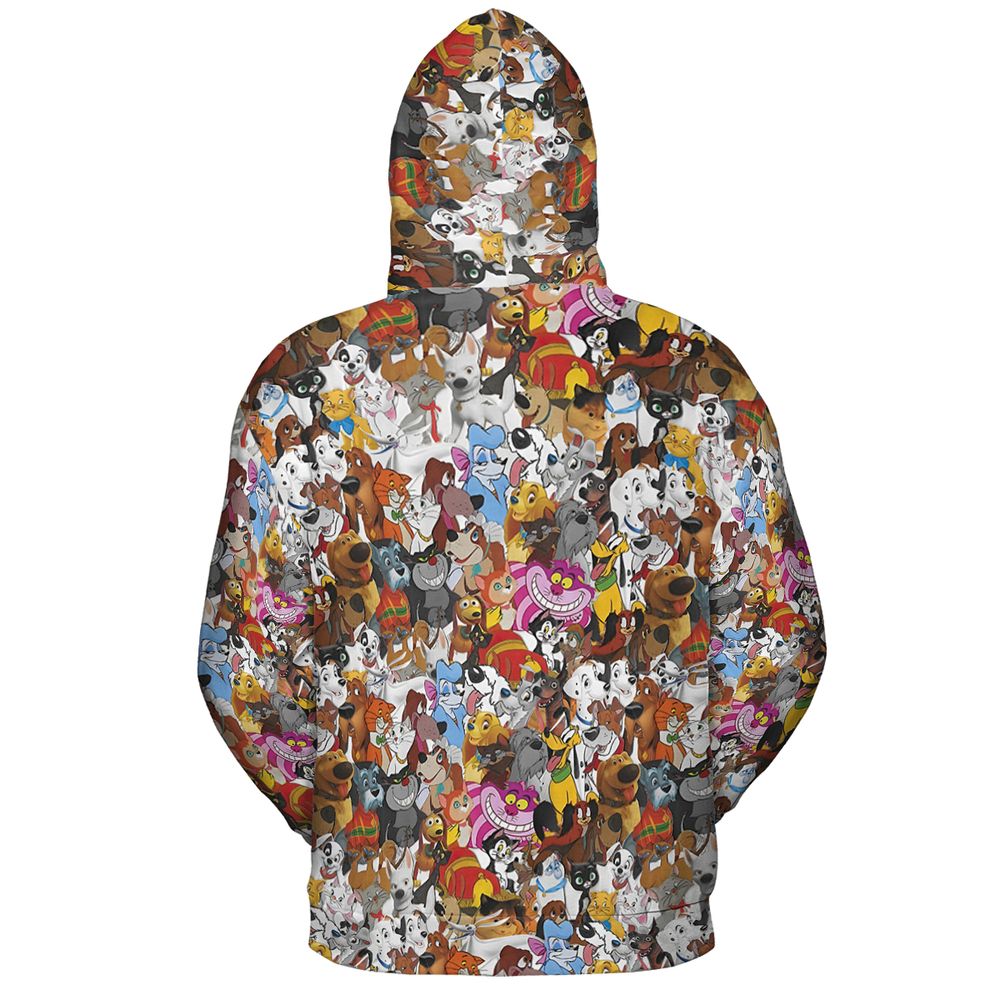 All-over Print Hoodie - Y92T1TEY -  - 4