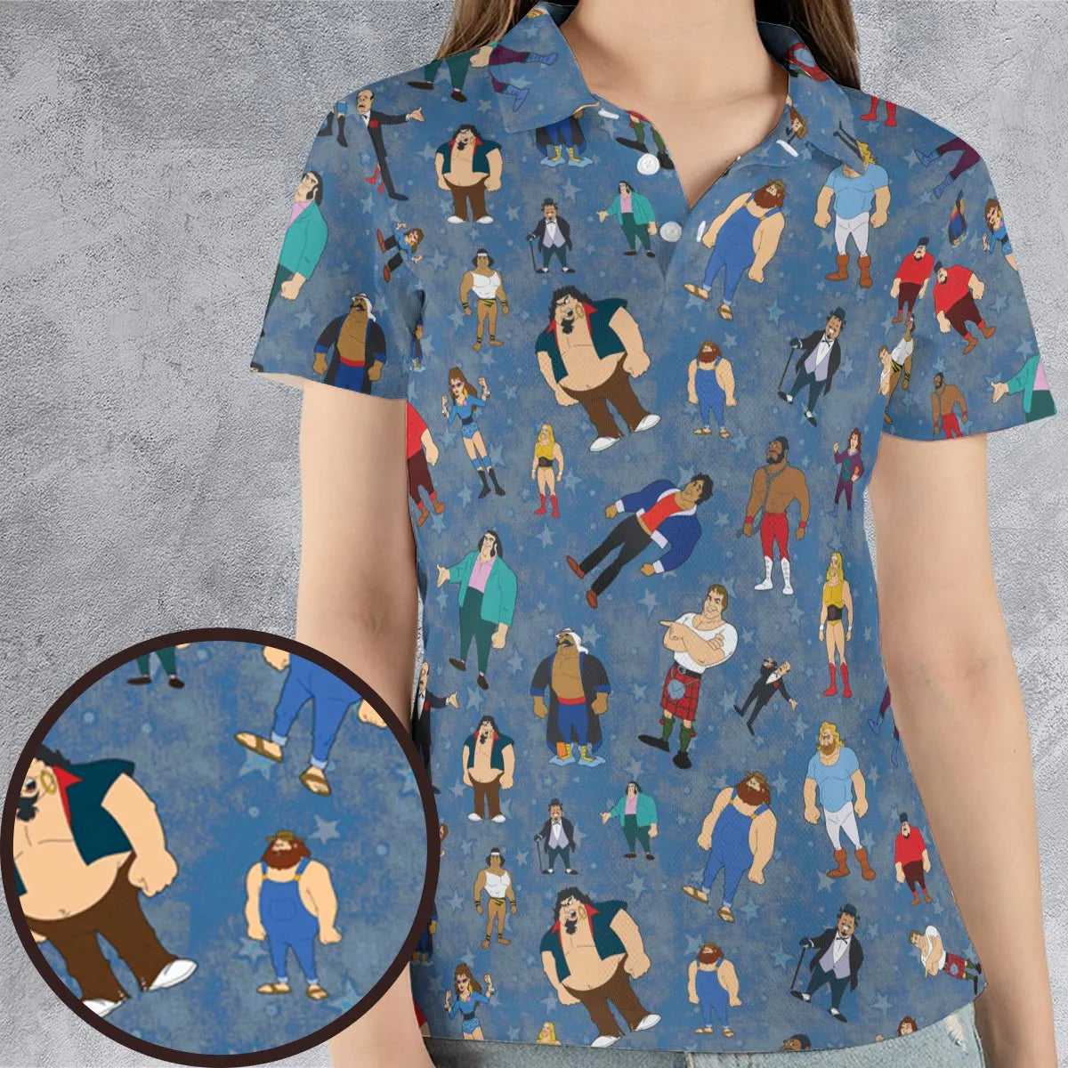 AOP Men/Women Polo Shirt - ZT4BAHY8