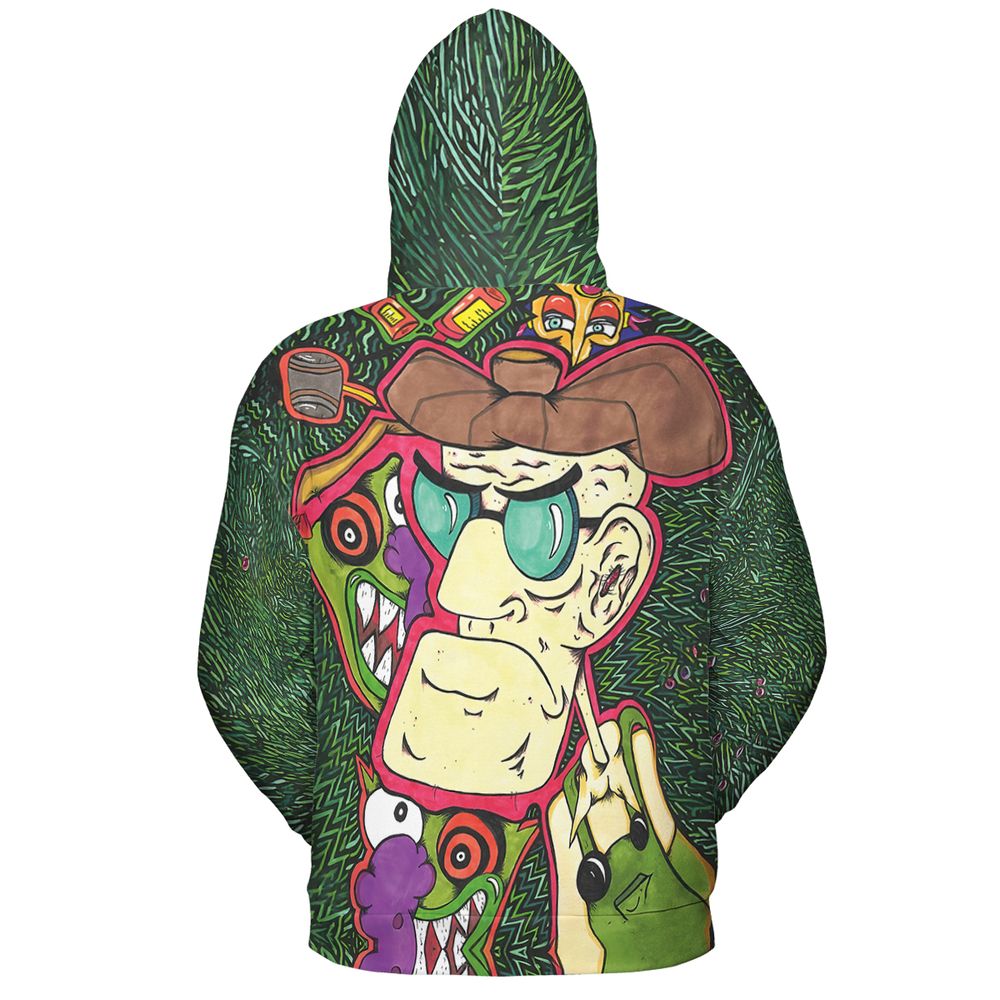 All-over Print Hoodie - N58AJZQQ -  - 4