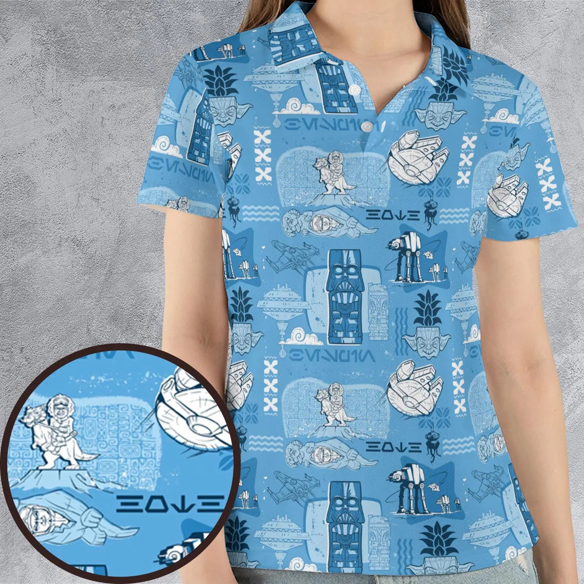 AOP Men/Women Polo Shirt - 8CYJC26K
