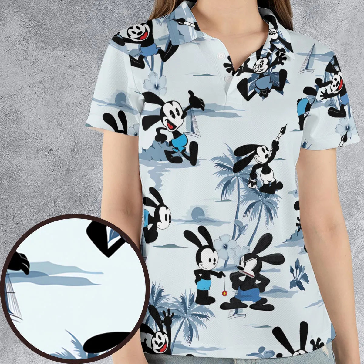 AOP Men/Women Polo Shirt - FUTV2NRE