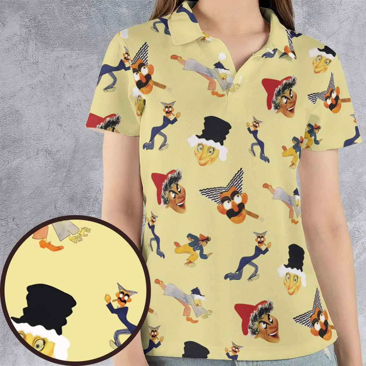 AOP Men/Women Polo Shirt - ASXKKDN9