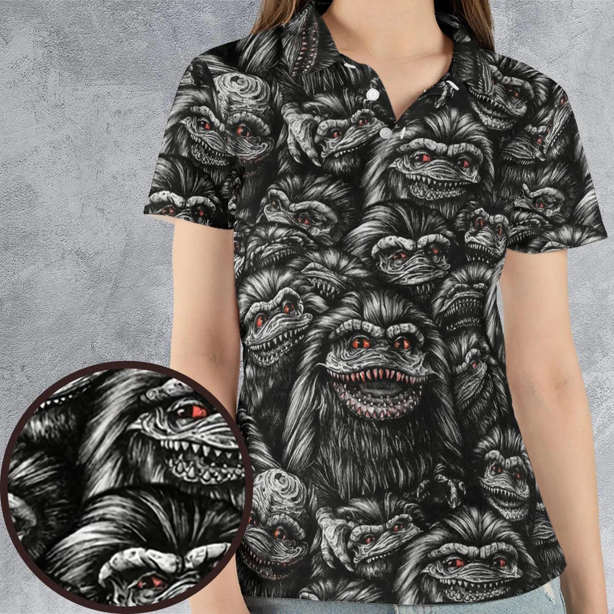 AOP Men/Women Polo Shirt - UHJZXS2K