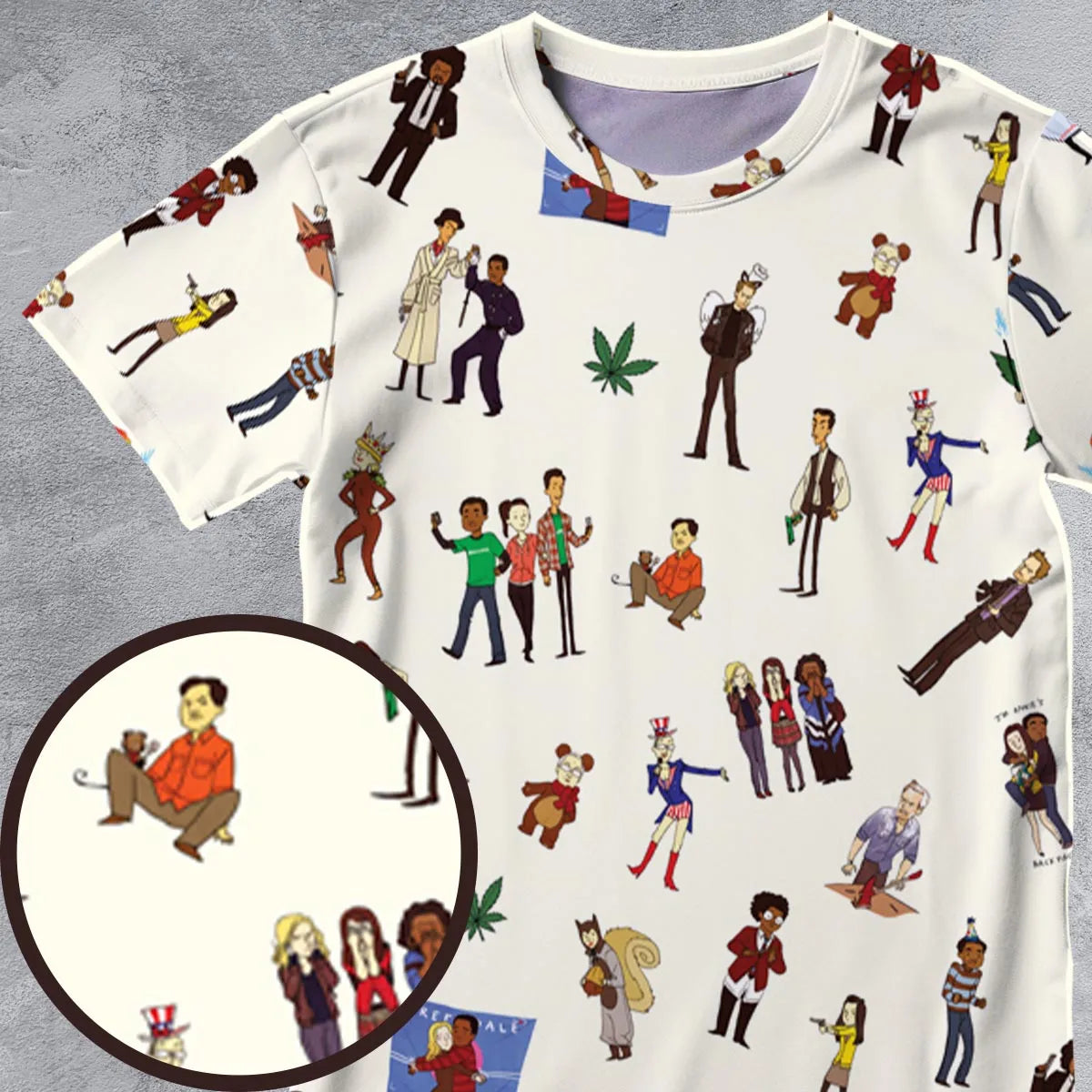 All-Over Print Unisex T-Shirt - P3D2NHS1