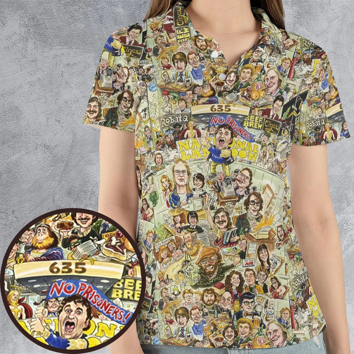 AOP Men/Women Polo Shirt - KZR1RVLA