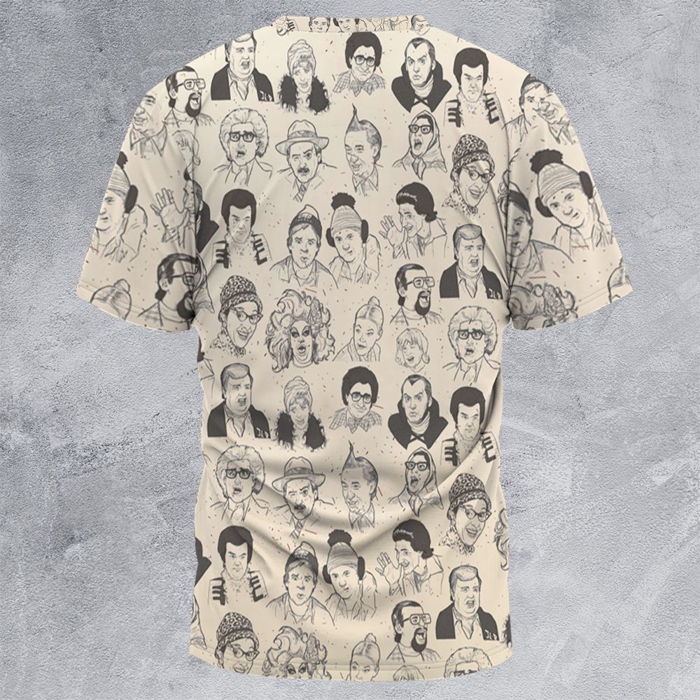 All-Over Print Unisex T-Shirt - S811B51M -  - 4