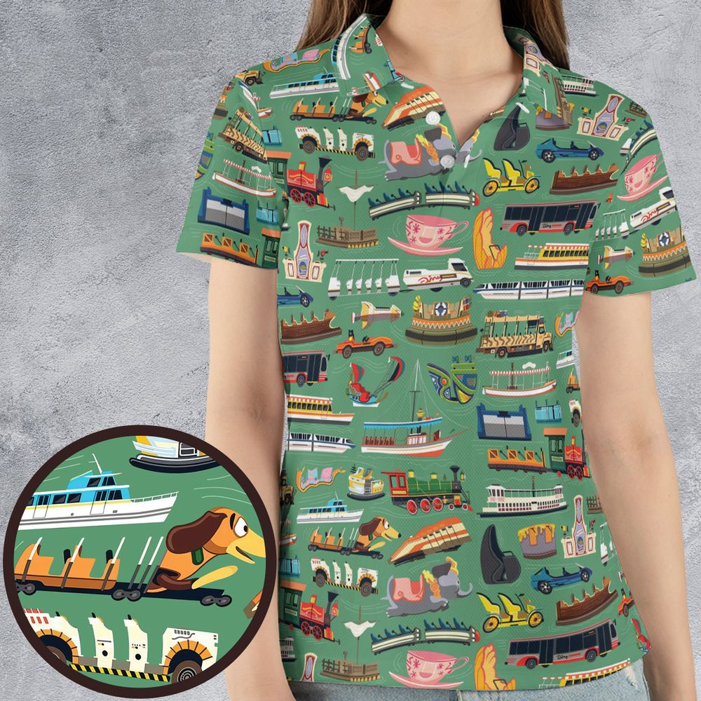 AOP Men/Women Polo Shirt - 9R8SMG98 -  - 4