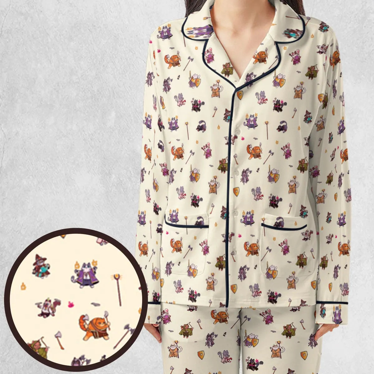 Pajamas Set - H4DQFA9D