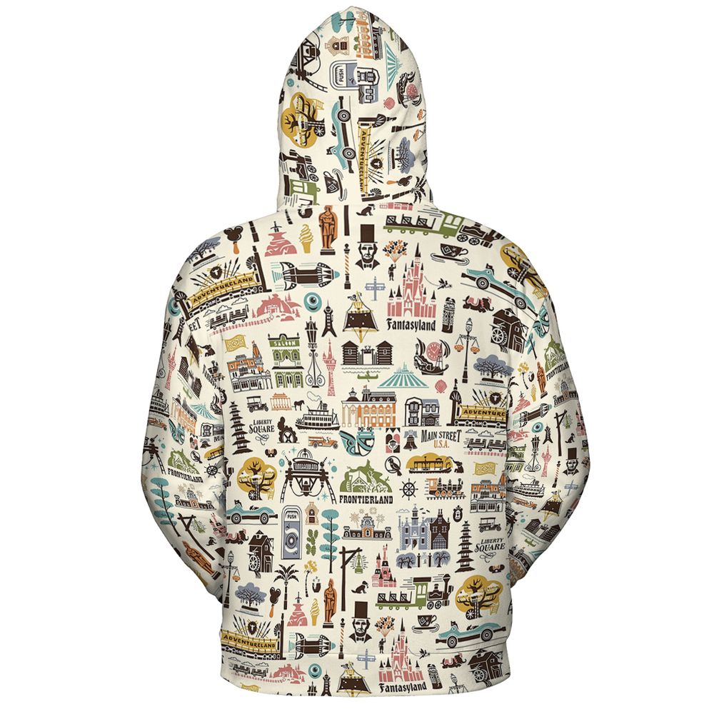All-over Print Hoodie - 3KY2BTXV -  - 4