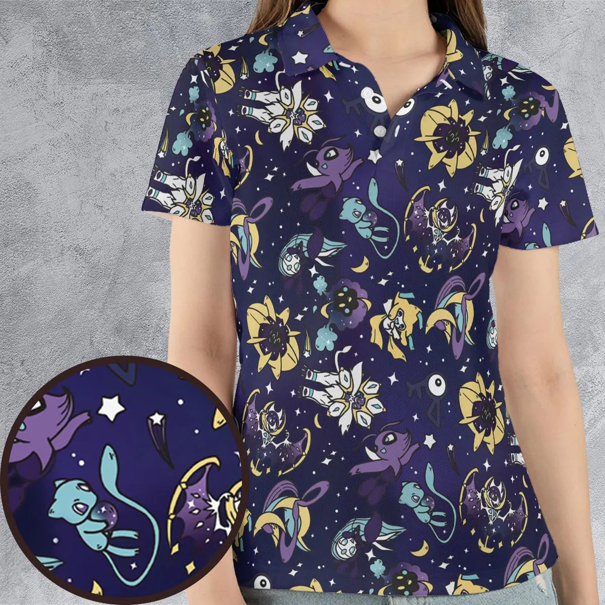 AOP Men/Women Polo Shirt - 8GGQBB9V