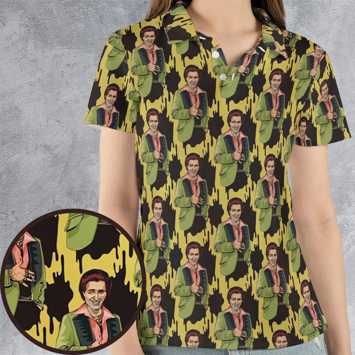 AOP Men/Women Polo Shirt - WB759N8L