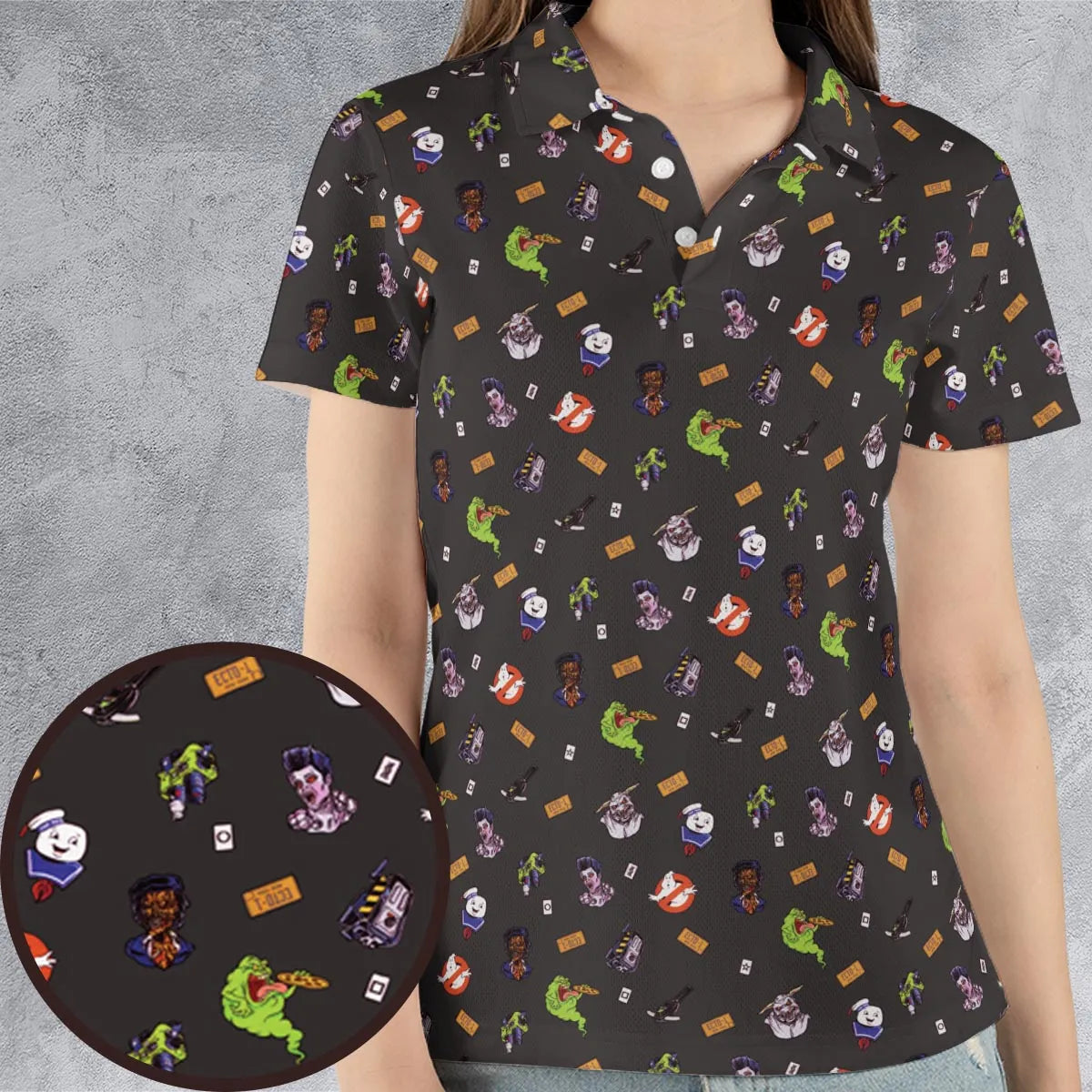 AOP Men/Women Polo Shirt - 3BF9D5QB