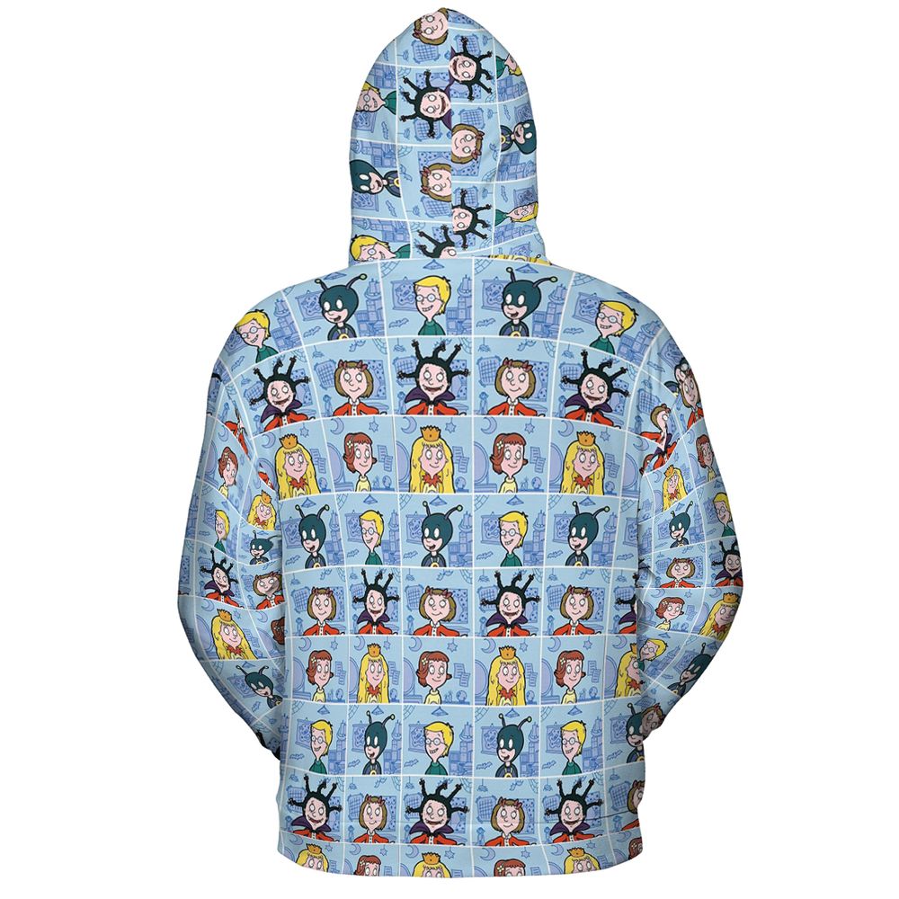 All-over Print Hoodie - GBQMLXHF -  - 4