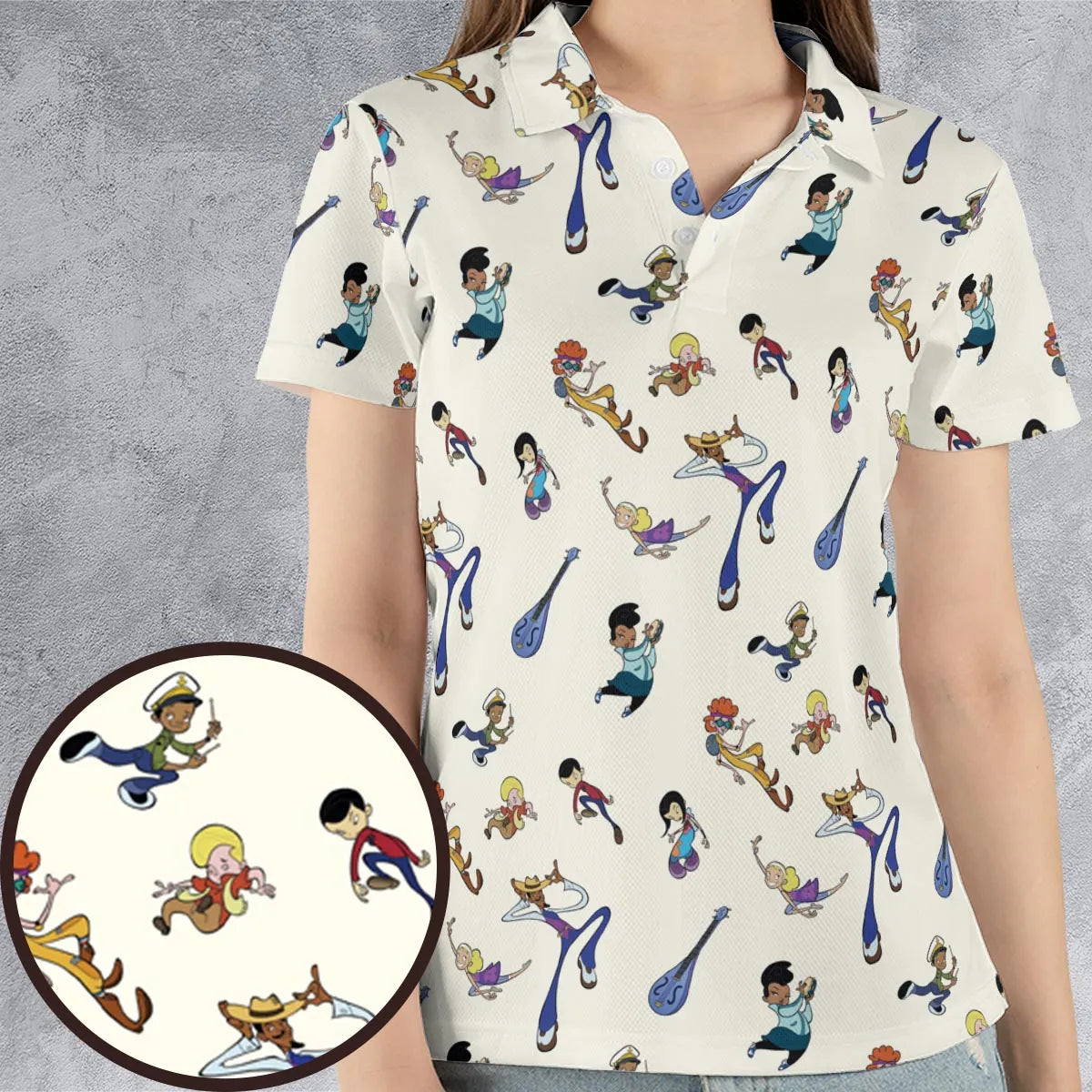 AOP Men/Women Polo Shirt - J54J118X