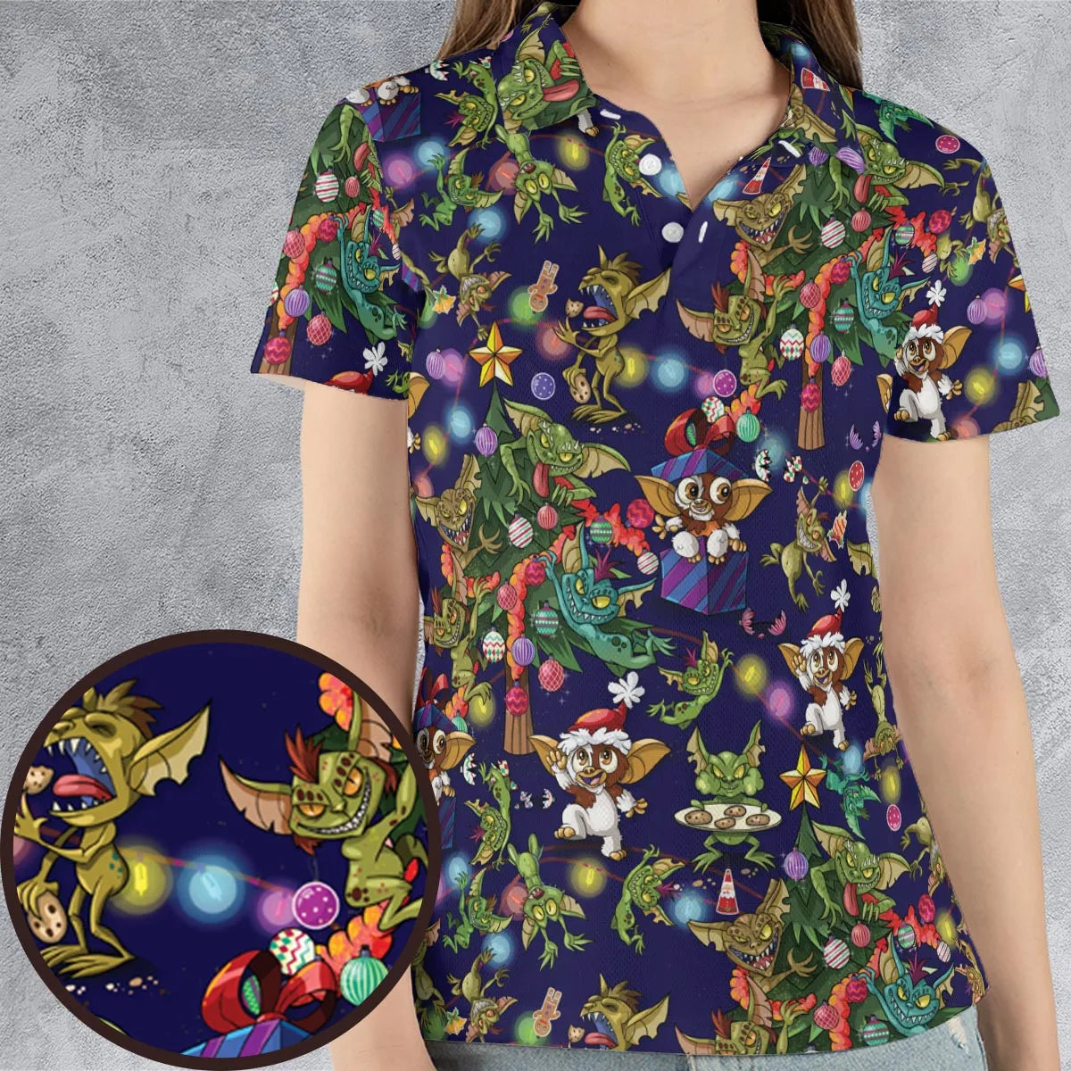 AOP Men/Women Polo Shirt - FKUYAEED