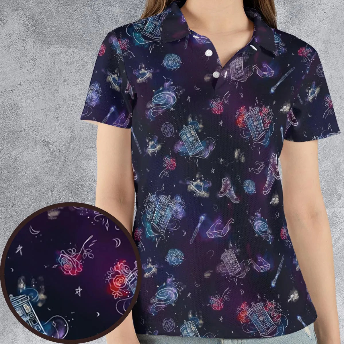 AOP Men/Women Polo Shirt - SUBF8Q8E