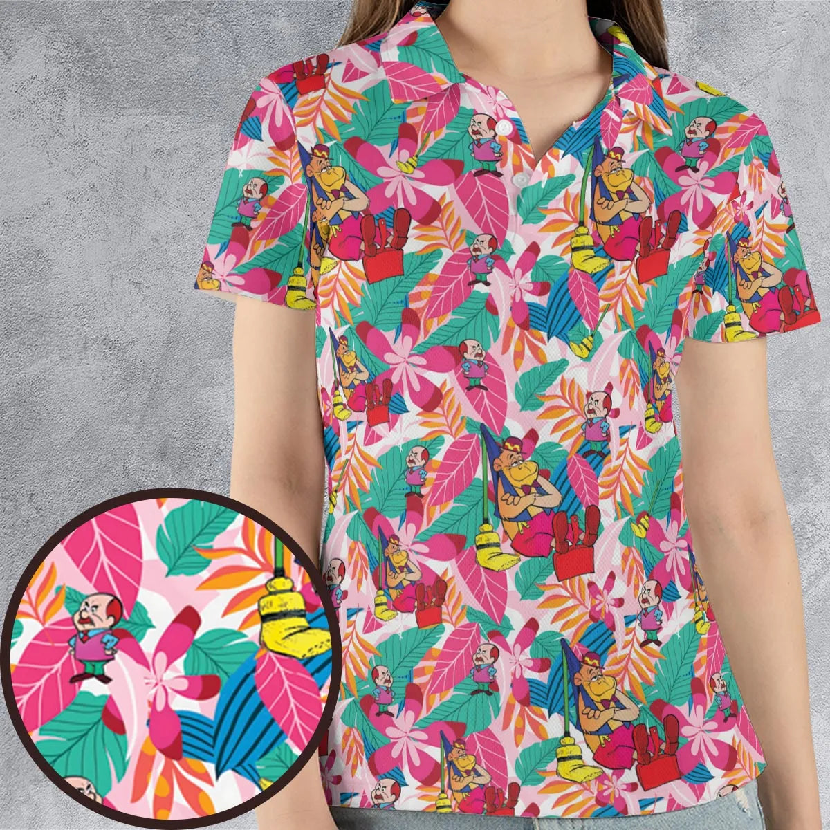 AOP Men/Women Polo Shirt - 9XZLBX87