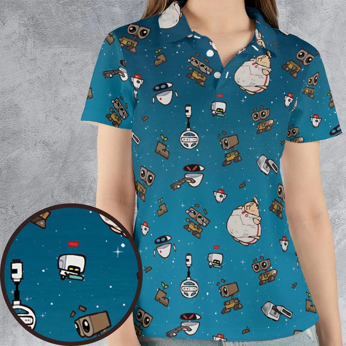 AOP Men/Women Polo Shirt - ZESVS59K