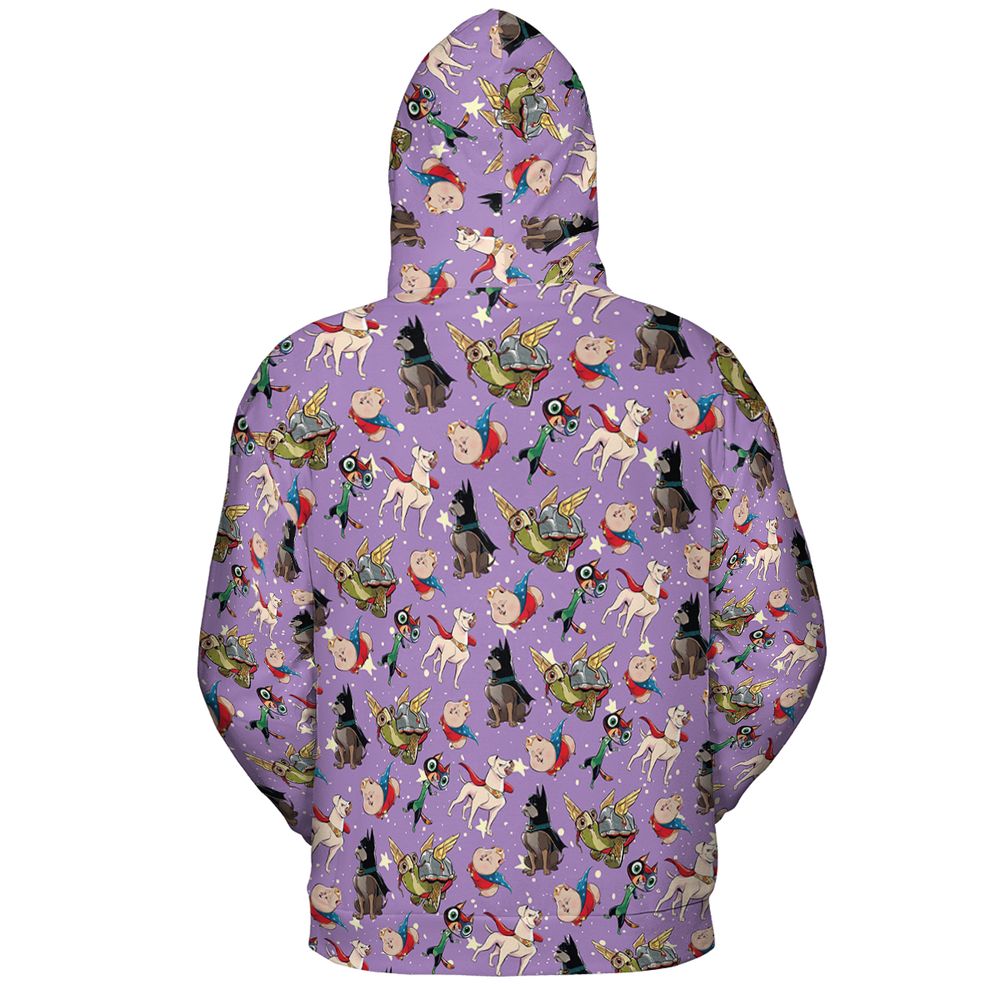 All-over Print Hoodie - W9P45VU7 -  - 4