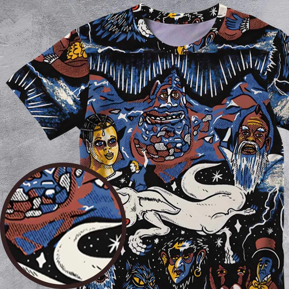 All-Over Print Unisex T-Shirt - 7WEQLB4F
