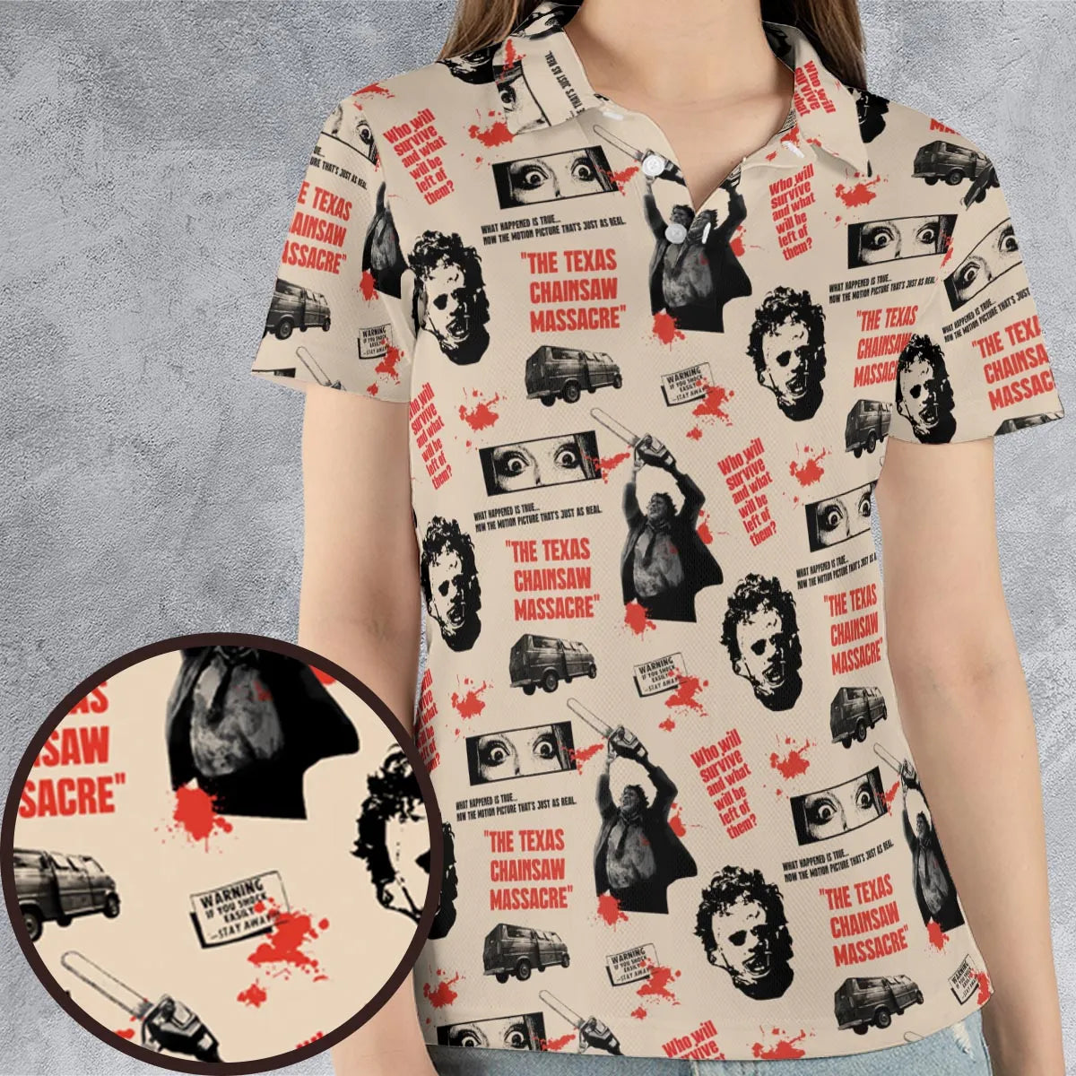 AOP Men/Women Polo Shirt - R4KQE9NG