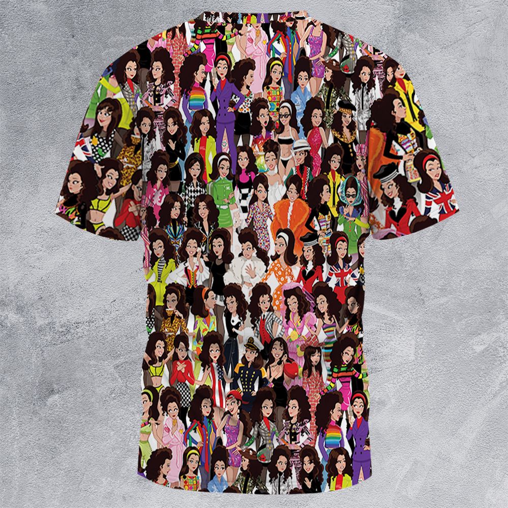 All-Over Print Unisex T-Shirt - DUD1Y288 -  - 4