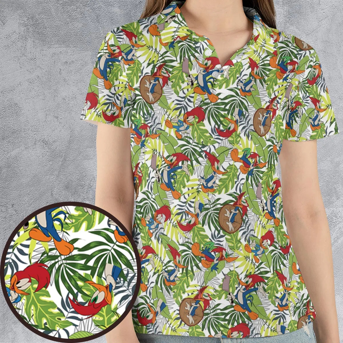 AOP Men/Women Polo Shirt - L9BB5G9B