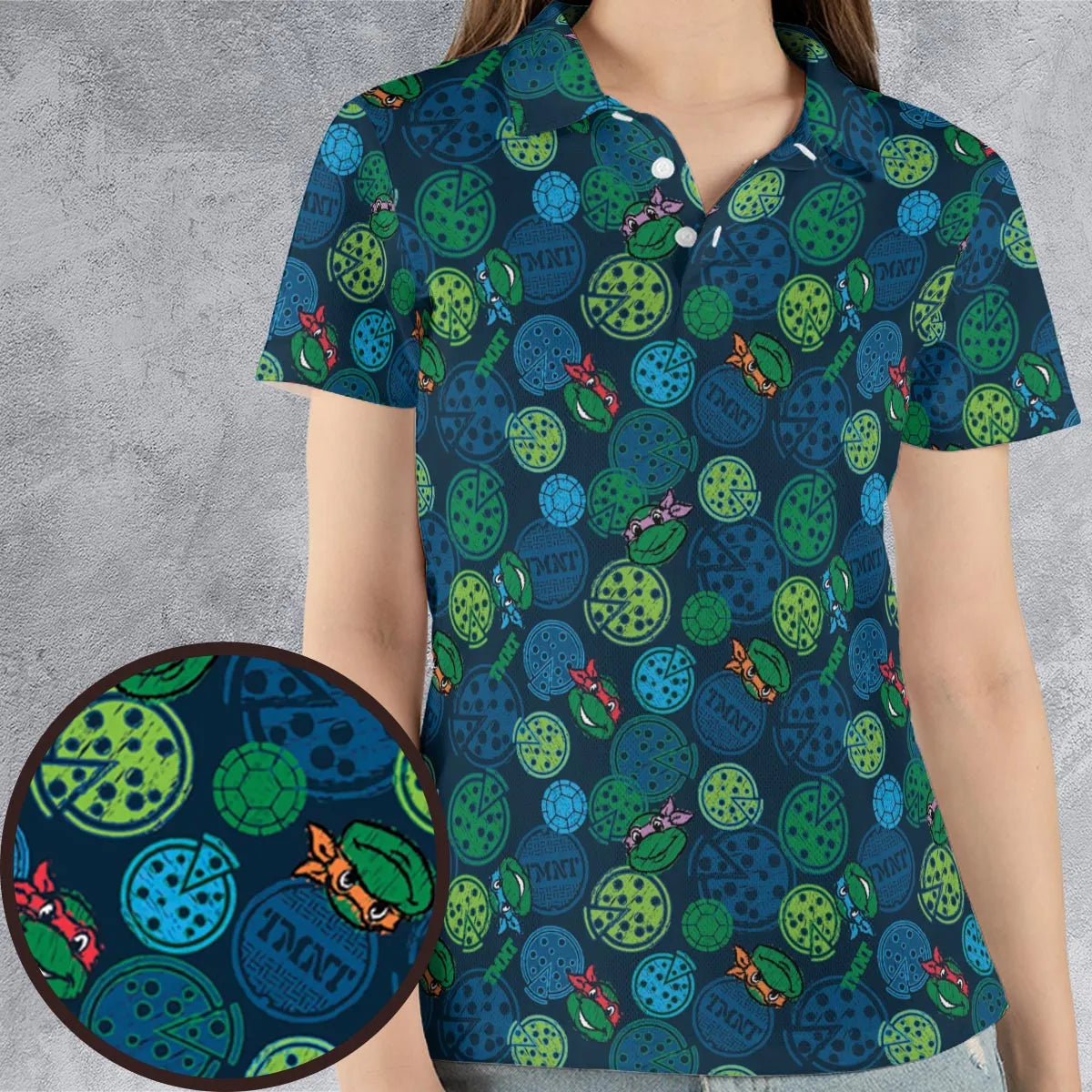 AOP Men/Women Polo Shirt - PUFFK9LB