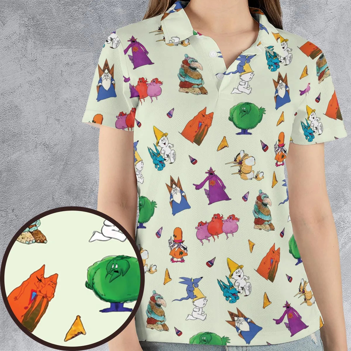 AOP Men/Women Polo Shirt - M7ZFP7NS