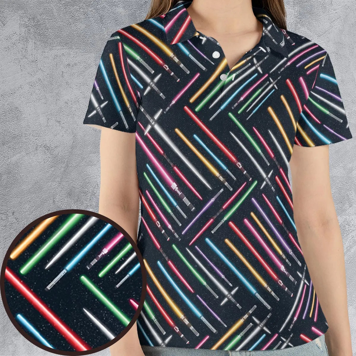 AOP Men/Women Polo Shirt - LD5TKZL3