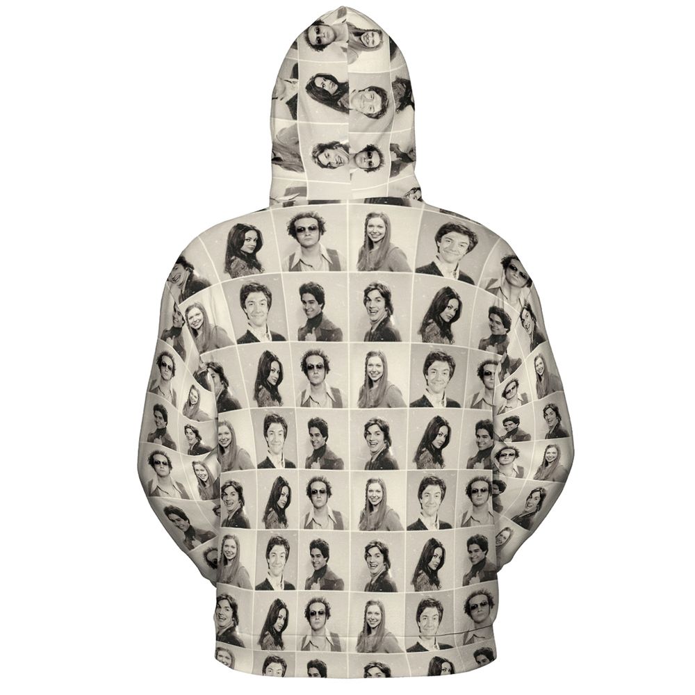 All-over Print Hoodie - 6TP7J8H7 -  - 4