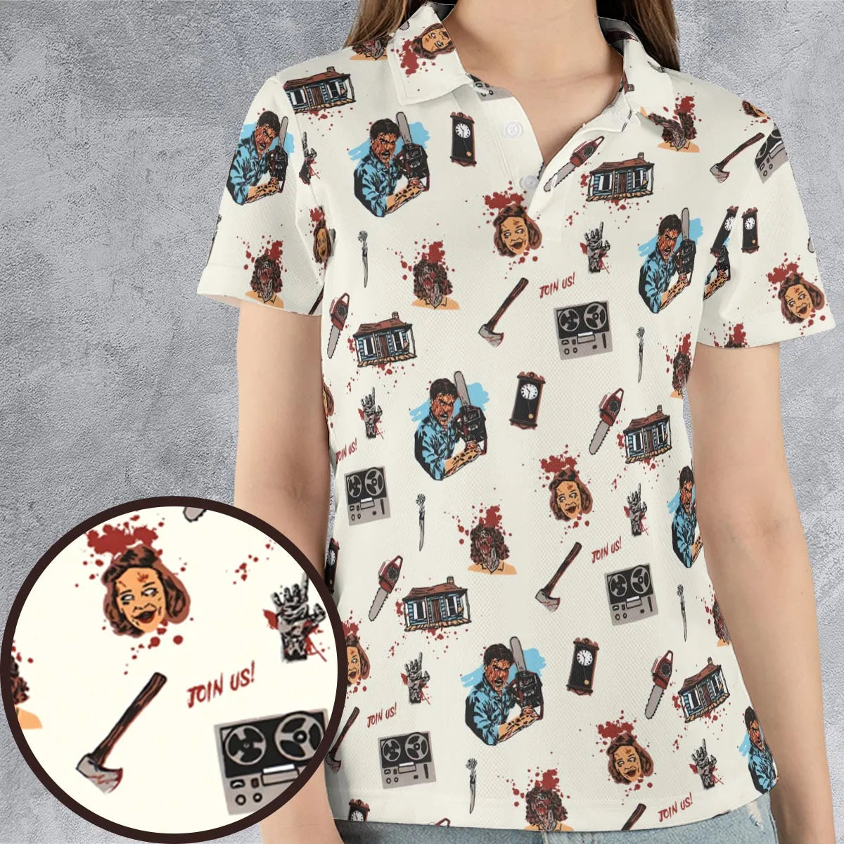 AOP Men/Women Polo Shirt - TCUPACTE