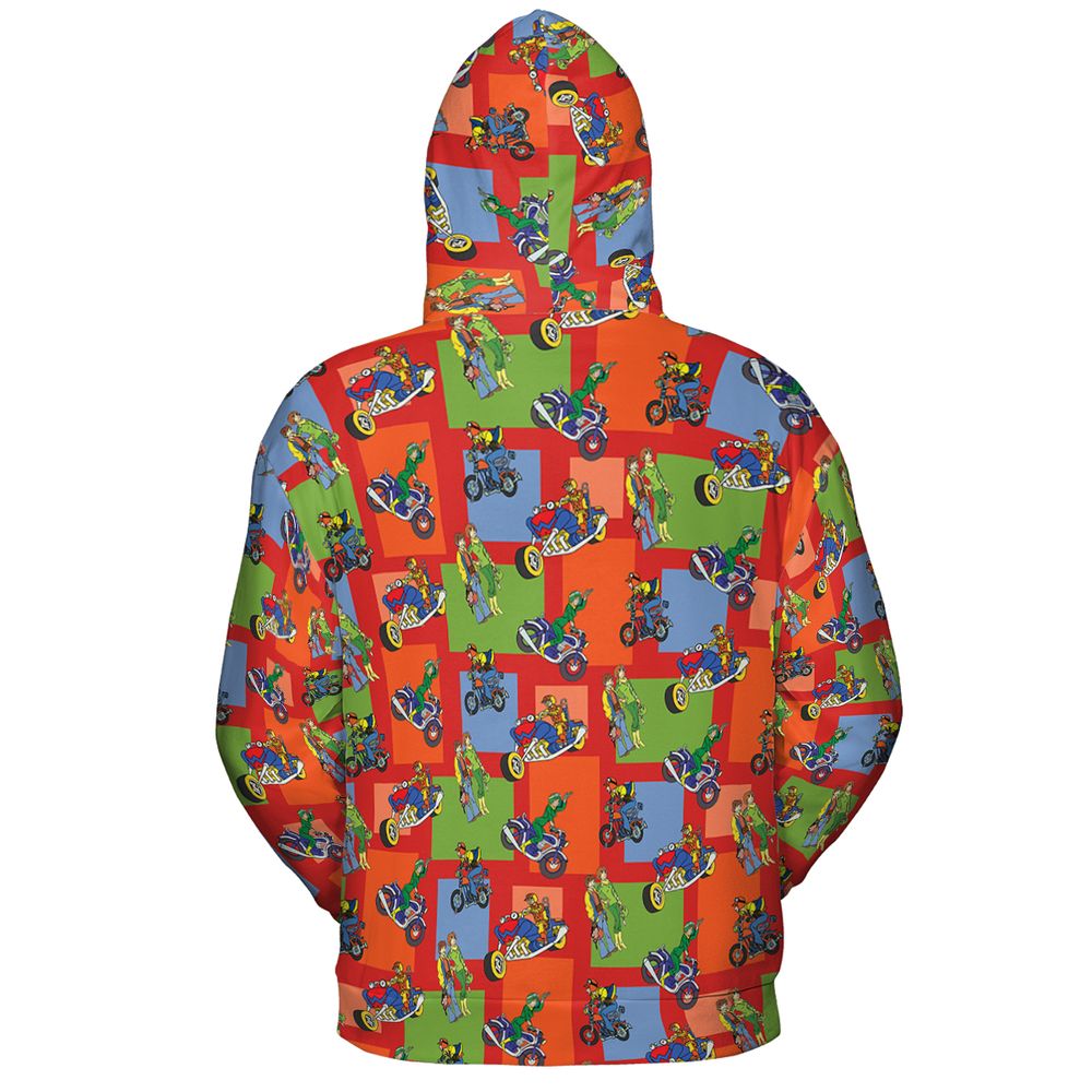 All-over Print Hoodie - D3NLFBK3 -  - 4