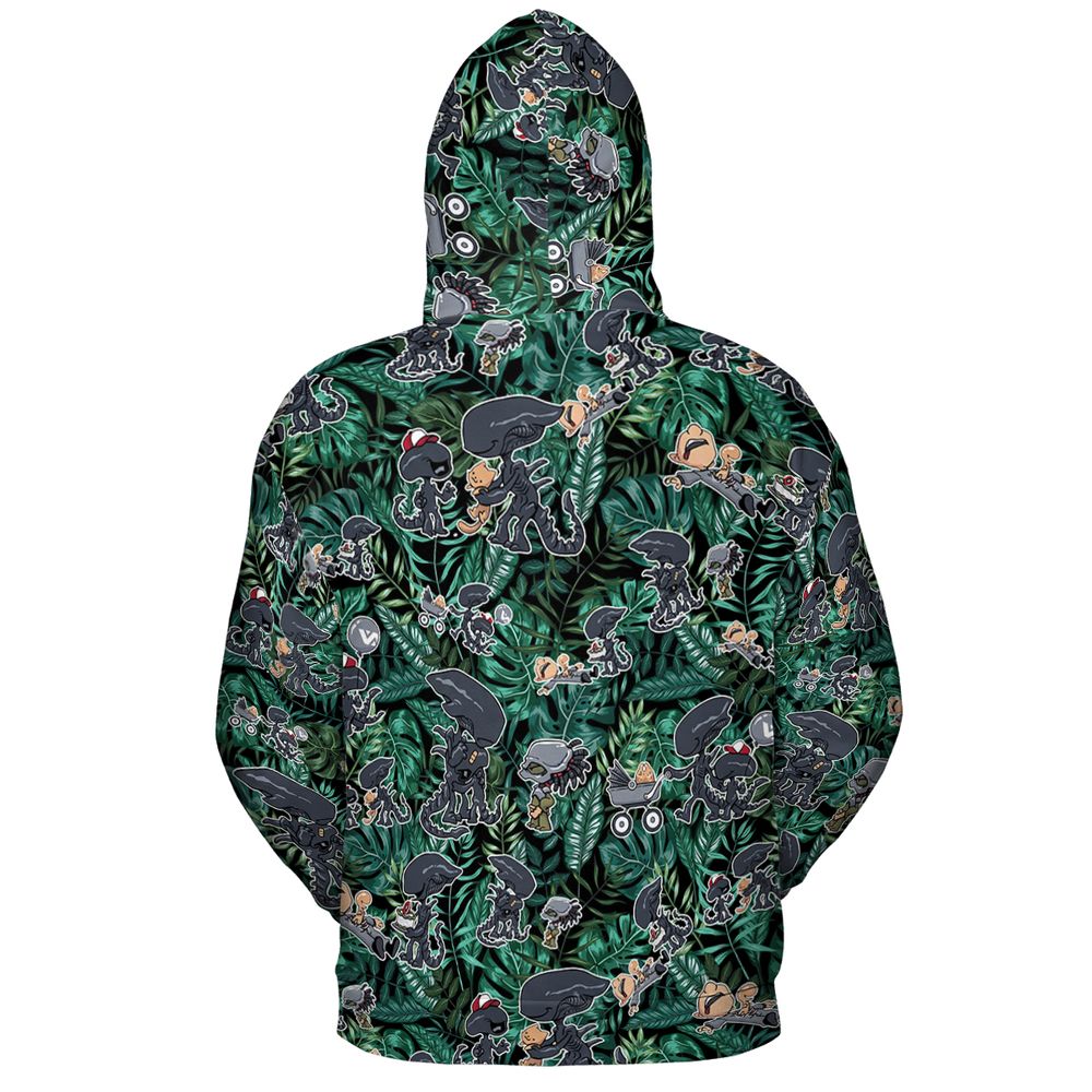 All-over Print Hoodie - NC327DPT -  - 4