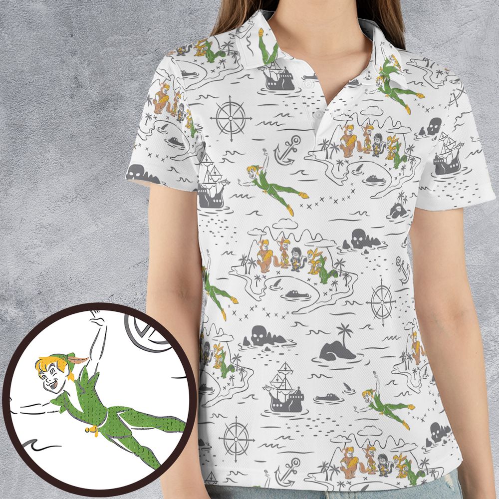 AOP Men/Women Polo Shirt - XV1NSJTK -  - 4