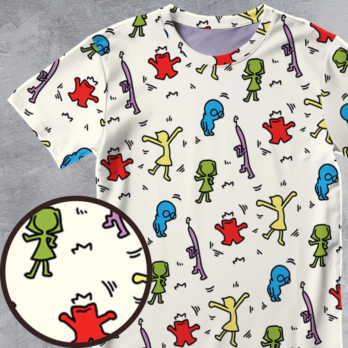All-Over Print Unisex T-Shirt - N1KP1VEM