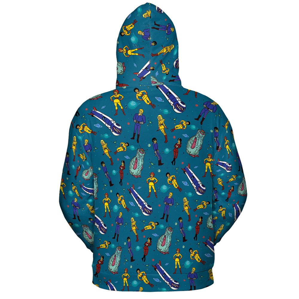 All-over Print Hoodie - MMMF98M1 -  - 4