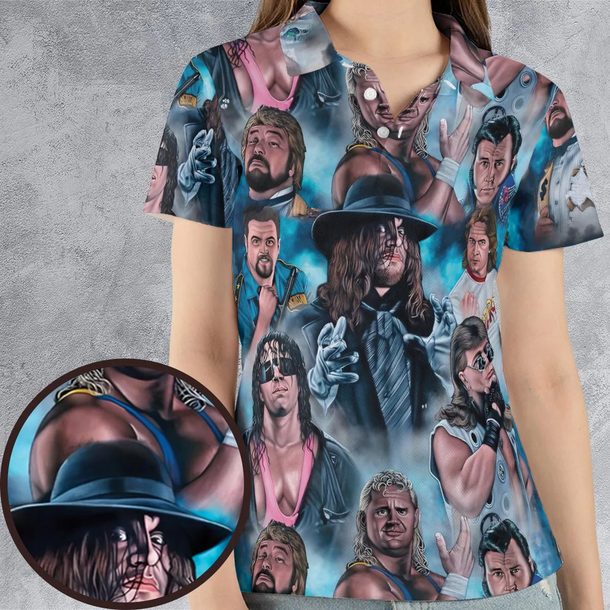 AOP Men/Women Polo Shirt - B8QECW3A