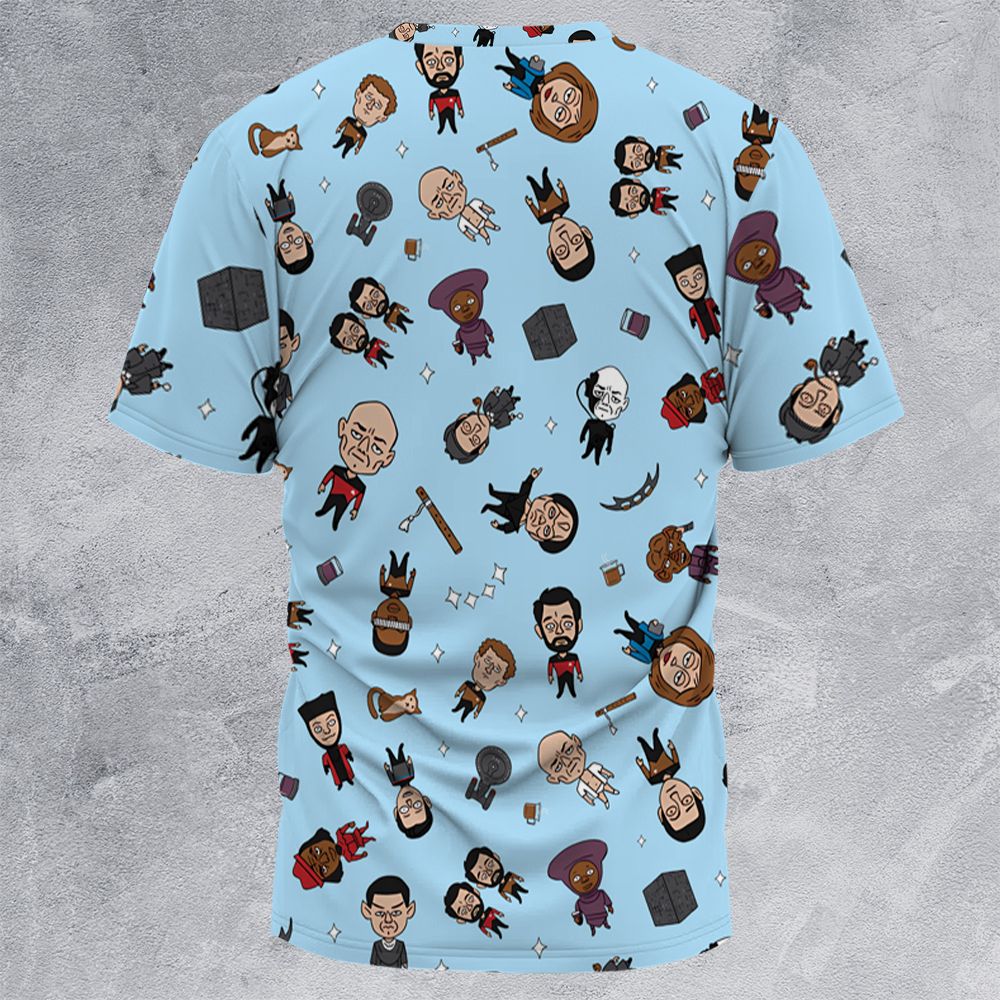 All-Over Print Unisex T-Shirt - LM98M6KW -  - 4