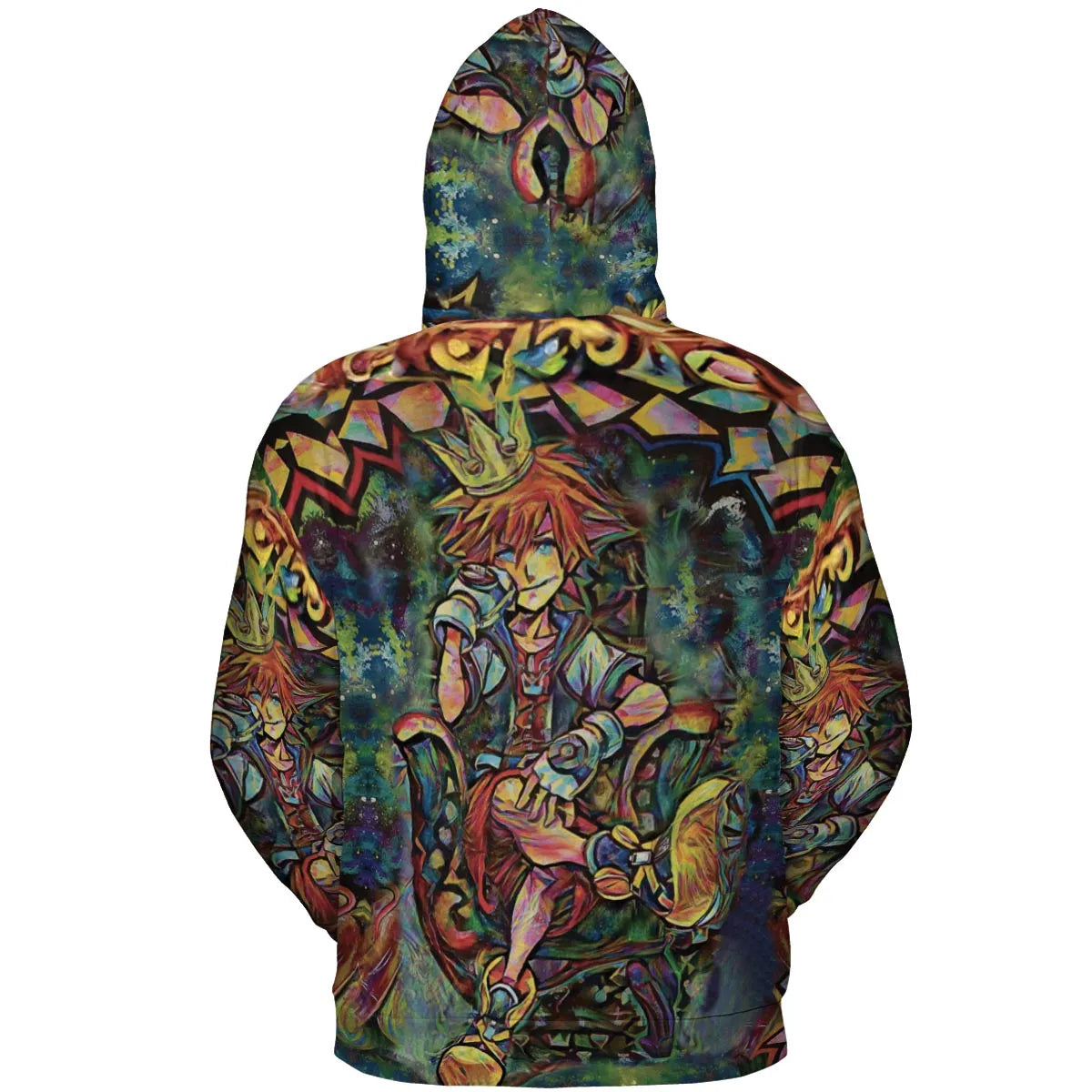 All-over Print Hoodie - 54L5H9JR