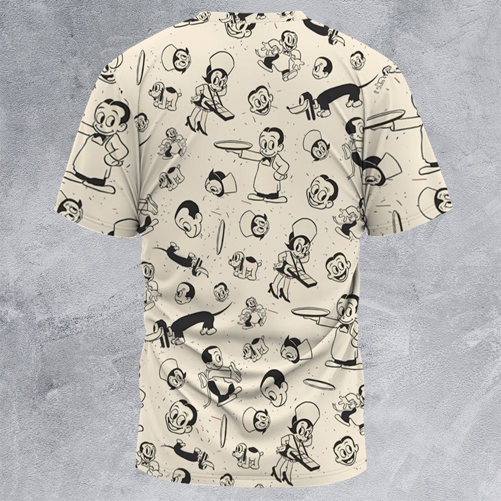 All-Over Print Unisex T-Shirt - 7GBAK3J1 -  - 4