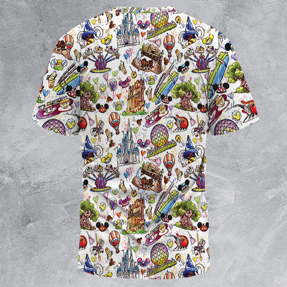 All-Over Print Unisex T-Shirt - 2JT2JNW5 -  - 4