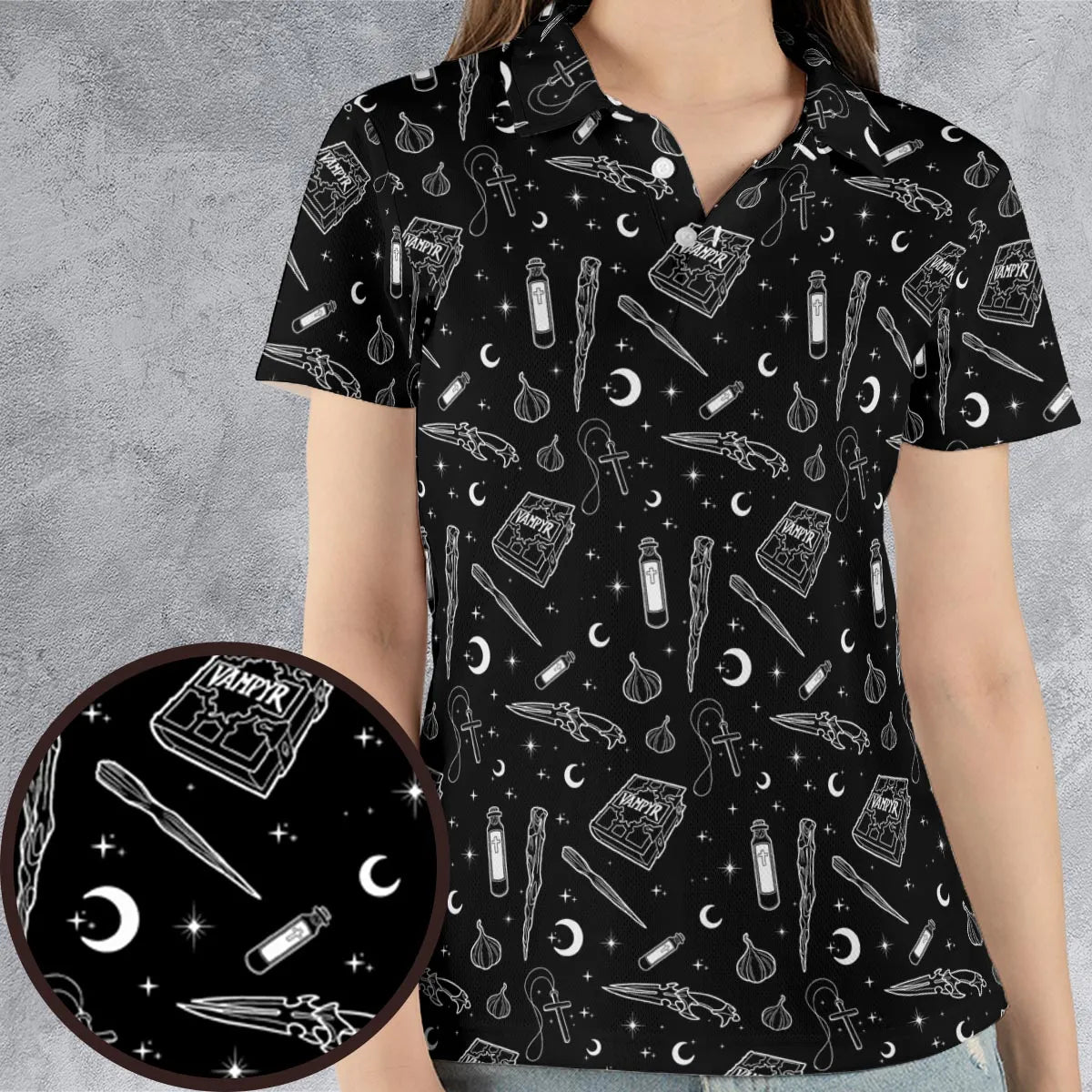 AOP Men/Women Polo Shirt - SCPXR4M7