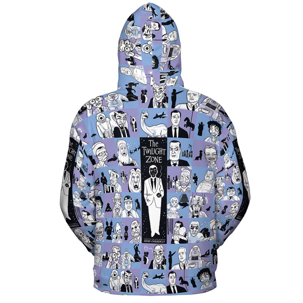 All-over Print Hoodie - 7AK7H5YE -  - 4