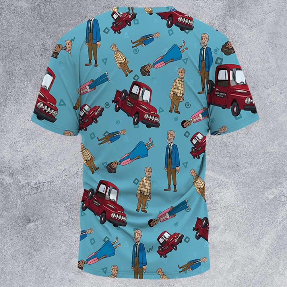 All-Over Print Unisex T-Shirt - GZ6PE1JR -  - 4
