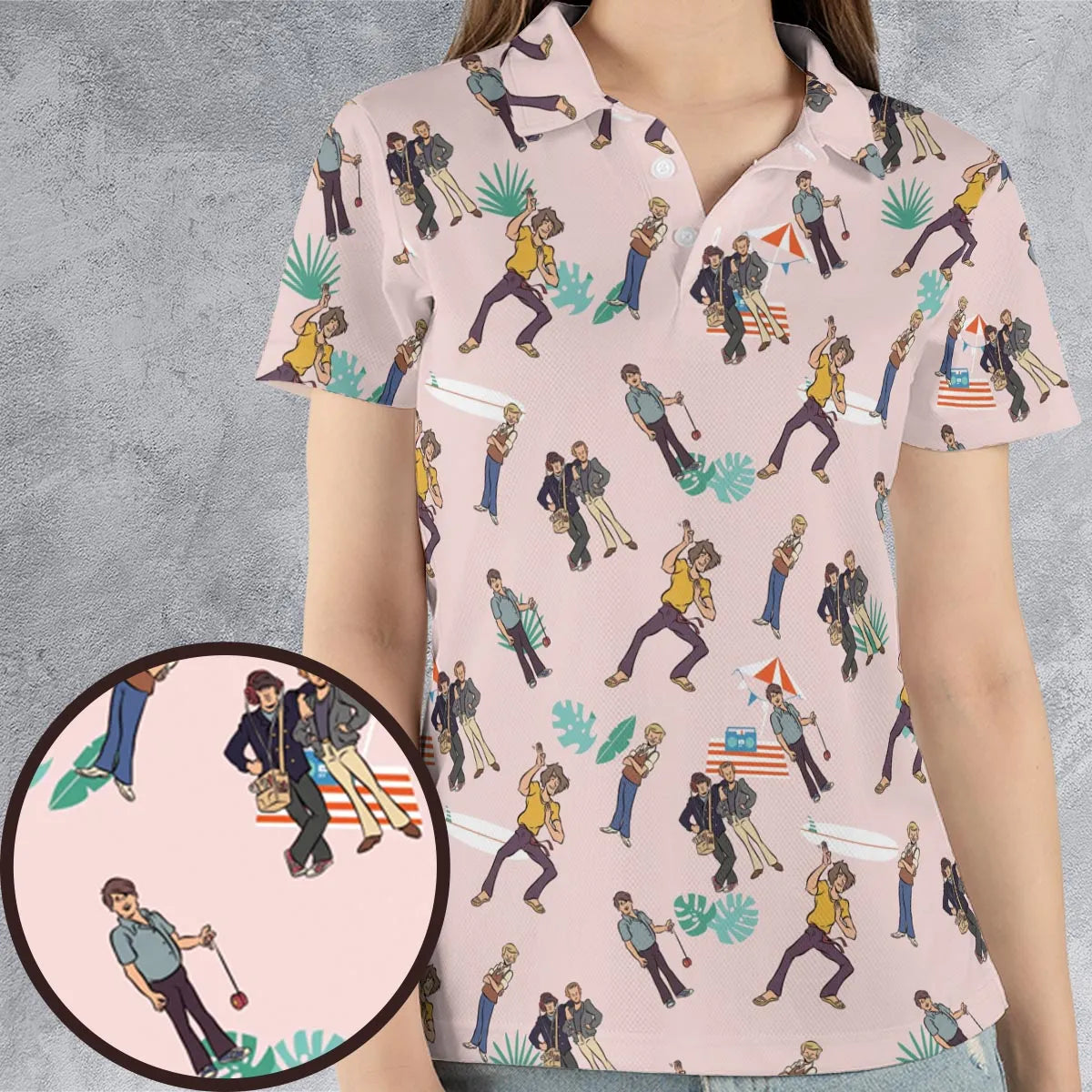 AOP Men/Women Polo Shirt - FSBSTS84